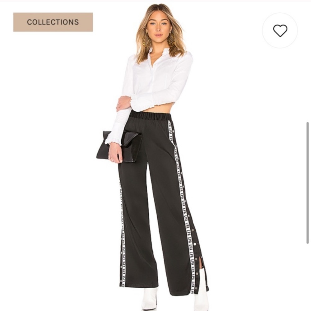 LPA Snap Up Sweat Pants